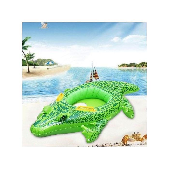 Bouée de natation gonflable crocodile pour enfants