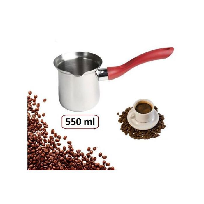 Récipient thermique 550 ml en inox pour café et chocolat chaud