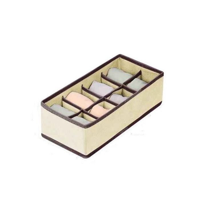 Boîte de rangement pour sousvêtements boîte de rangement portable 31x15x10cm