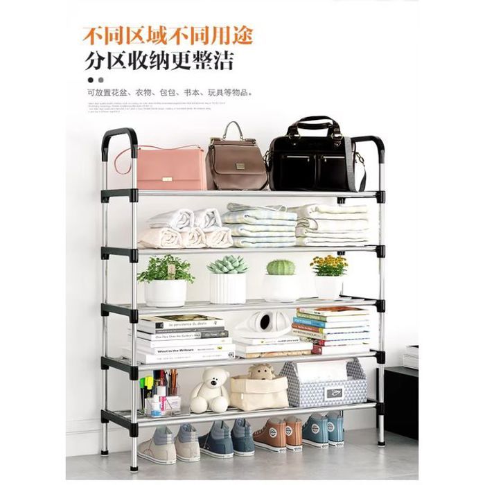 Étagère fonctionnelle pour chaussures : simplifiez votre espace de 6 niveaux