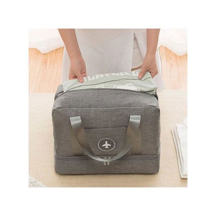 Sac de rangement - GENERIC - Étanche - Grande capacité - Compartiments zippés - Tissu cationique