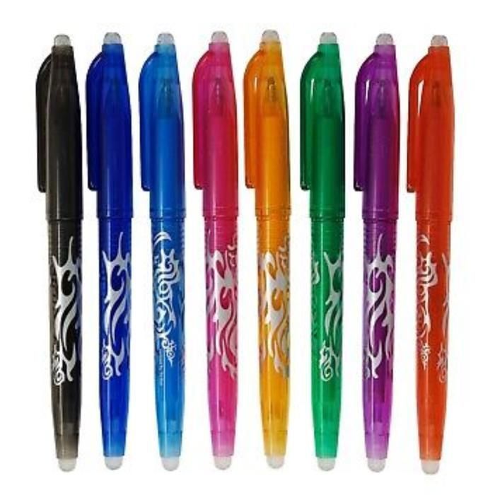 Stylo effaçable enseignant (Couleur et design aléatoire)