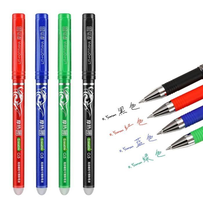 Stylos effaçables jolis gel (Couleur aléatoire)