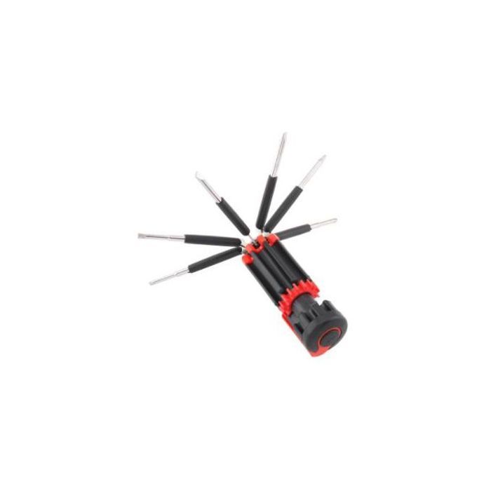Tournevis multifonction 8 en 1 avec lampe led
