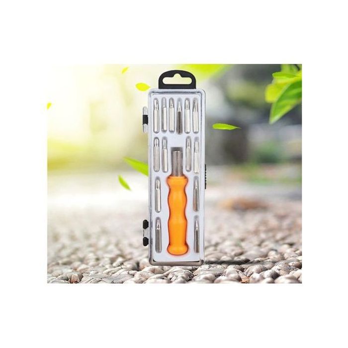 Kit de tournevis multifonctions 15 pièces