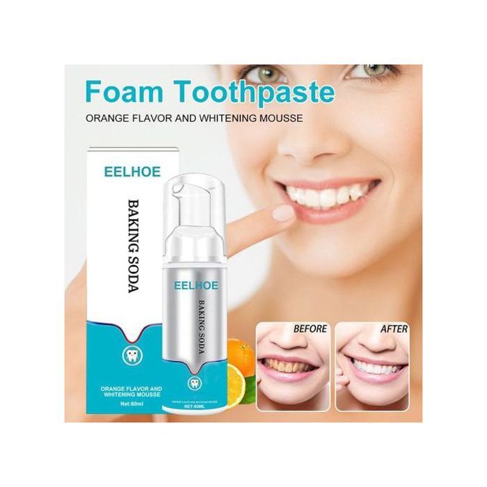 Offfre beacuir dentifrice en mousse de blanchiment et nettoyage en profondeur