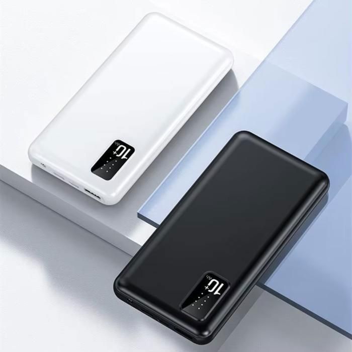 Urpin power bank 10000mah lithium polymère haute capacité avec indicateur led (Couleur aléatoire)