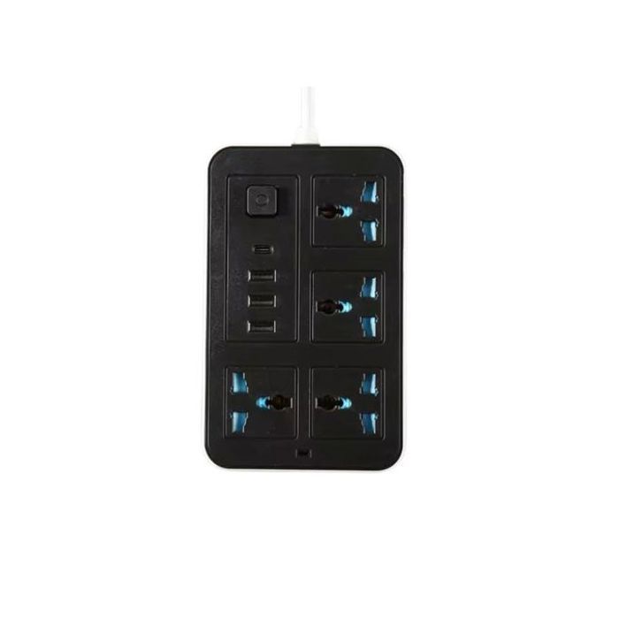 Multiprise 4 prises 3 usb chargeur rapide pd