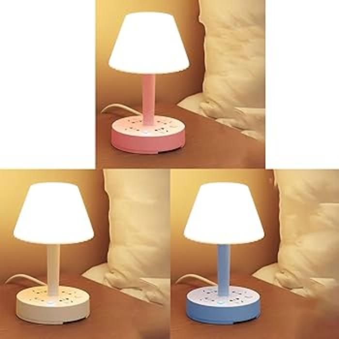Lampe de table avec station de recharge (Couleur aléatoire)