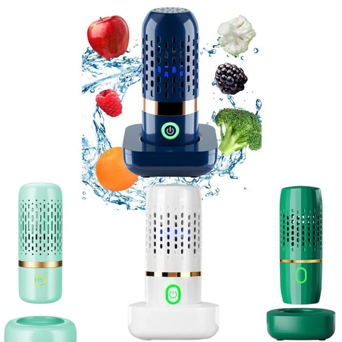 Machine à laver portable pour fruits et légumes, chargement usb, sans fil(Couleur aléatoire)