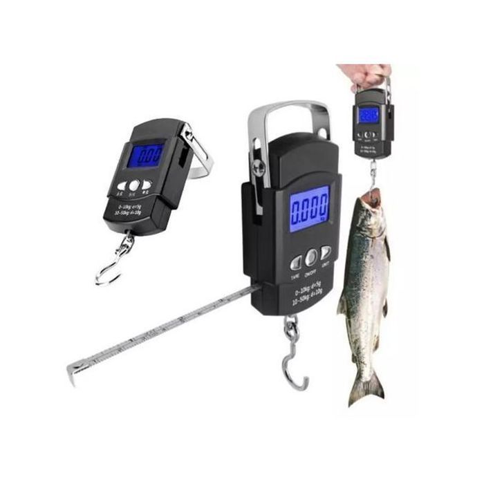 Mini balance numérique lcd portable, pour la pêche, les bagages, la pesée de voyage bon qualité