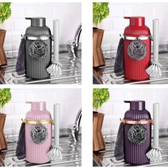 Ensemble complet de nettoyage pour cuisine, maison, toilette et douche (Couleur aléatoire)