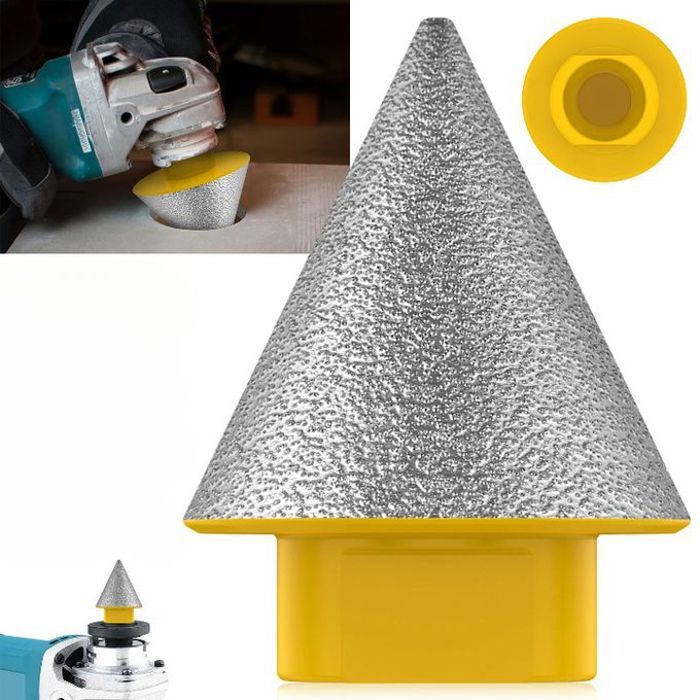 Fraise diamantée m14 biseautée pour carrelage