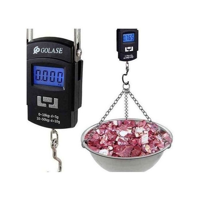 Balance électronique portable avec machine de pesée numérique (50 kg)