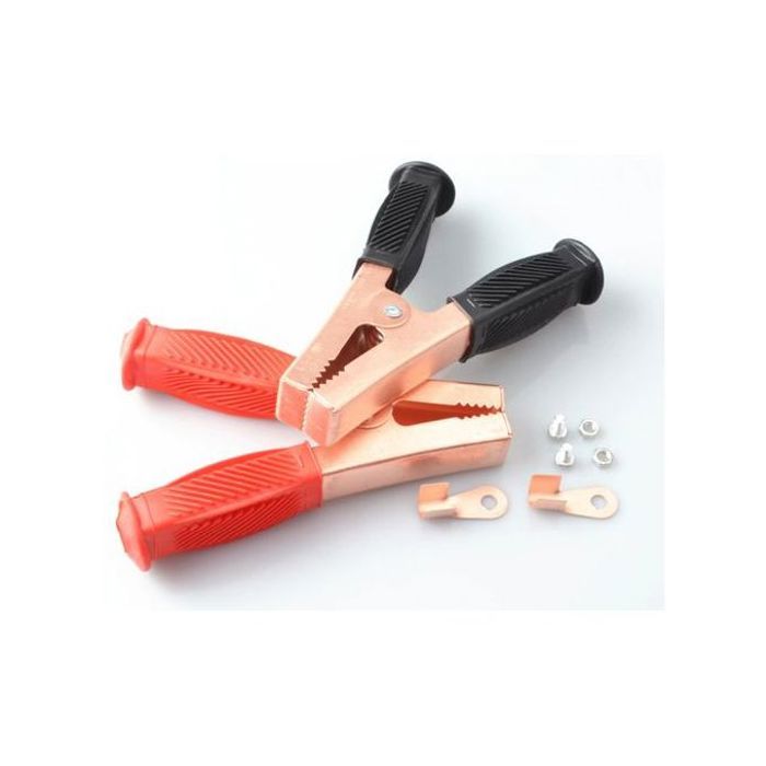 Pinces crocodiles de voiture chaude pinces de batterie, pince en laiton