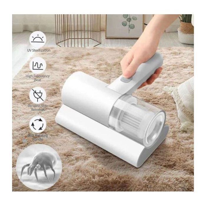 Aspirateur UV Sans Fil pour Lit, Canapé, Oreillers et Tapis – Compact et Efficace