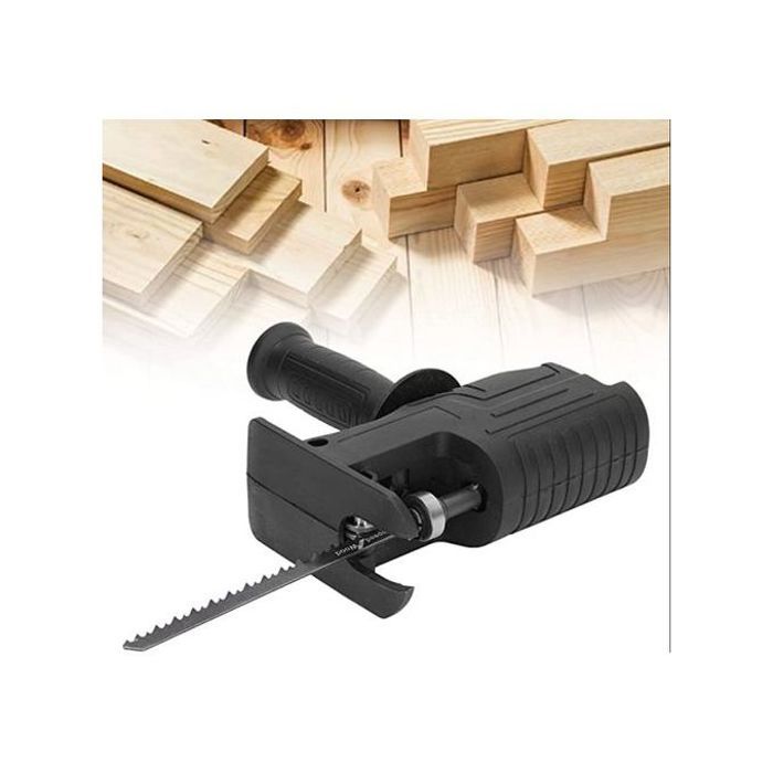 Adaptateur perceuse scie réciproque bois