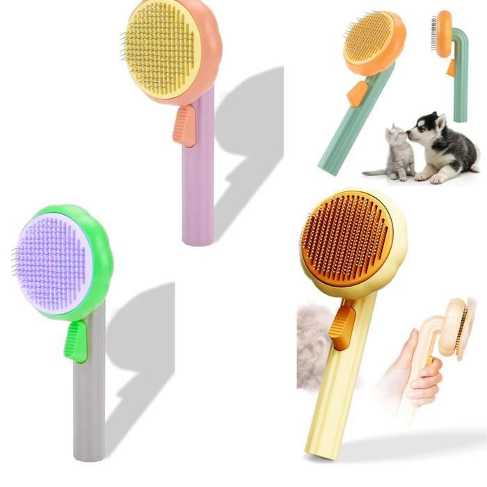 Brosse parfaite pour prendre soin de votre animal, peu importe sa fourrure (Couleur aléatoire)