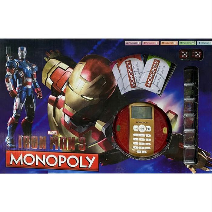 Monopoly marvel iron man 3