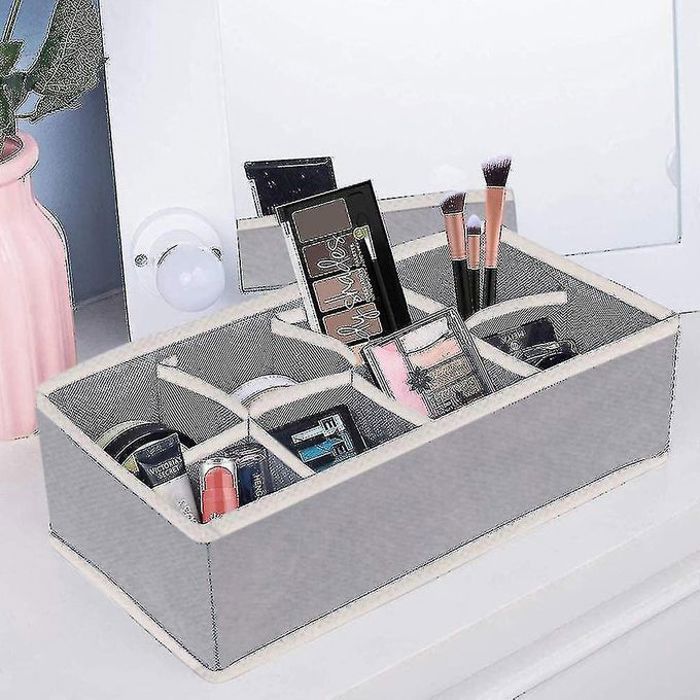 Organisateur de tiroir - GENERIC - 31x15x10cm - Tissu non tissé - Résistant à l'humidité - Pliable