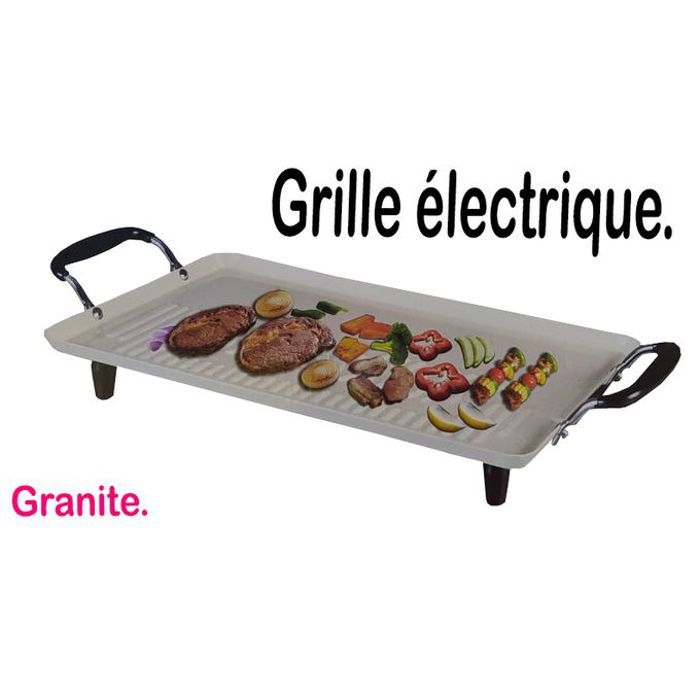 General grille électrique ,planche de cuisson électrique , grille antiadhésif, 1500w,
