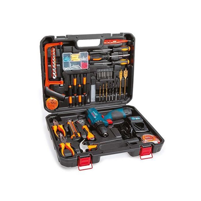 Kit de réparation électrique avec perceuse pour travaux de maison