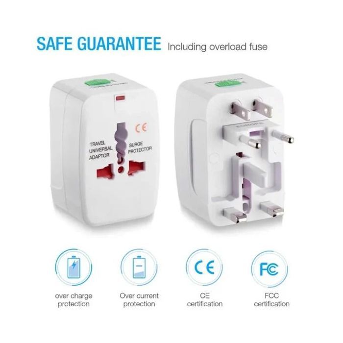 Adaptateur de voyage multifonction usb