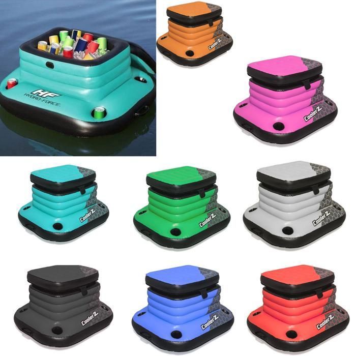 Seau à glace gonflable pour la plage (Couleur aléatoire)