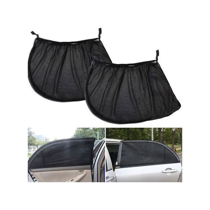 Paresoleil arrière voiture 2 pièces