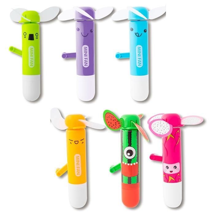 Ventilateur mignon enfant (Couleur aléatoire)