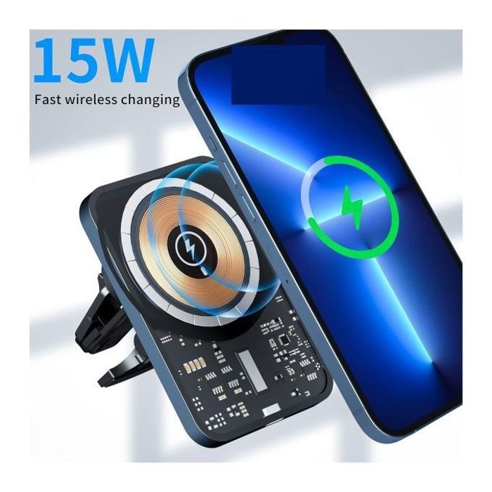 Support de chargeur magnétique rapide 15w