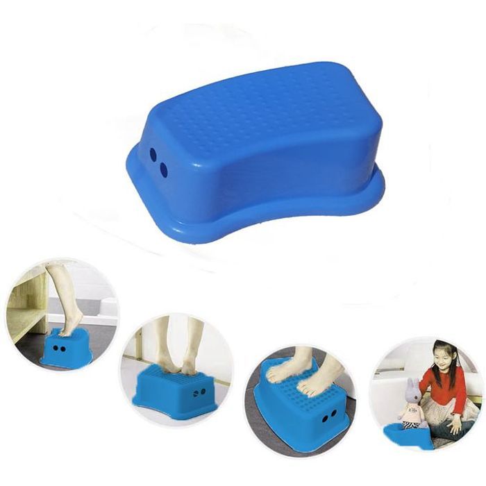 Marco Paul Interiors - Lot De 2 Marchepieds Antidérapants Pour Enfants En Plastique Blanc (36x24x14 Cm) - 4