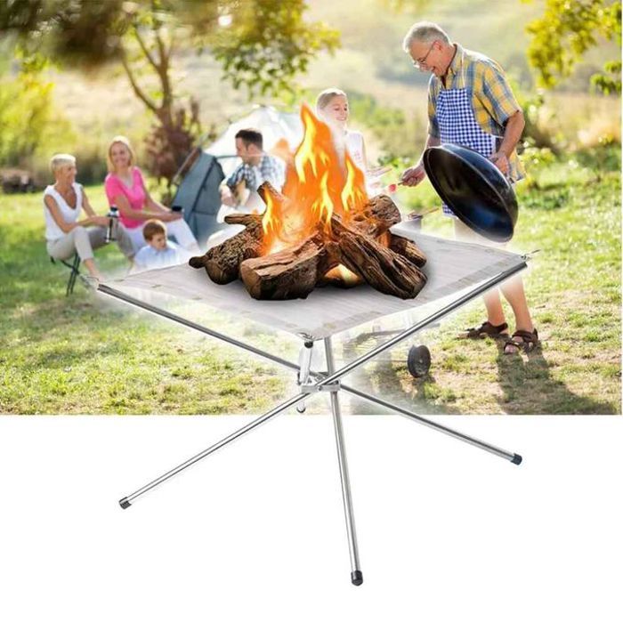Brasero de camping pour le camping, le jardin, extérieur, terrasse