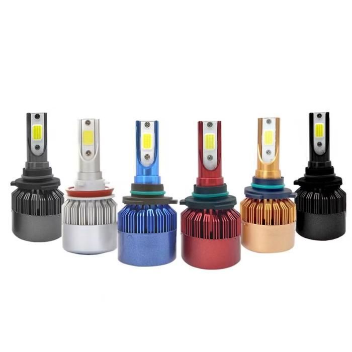 Kit phares avant led haute performance h7 (Couleur aléatoire)