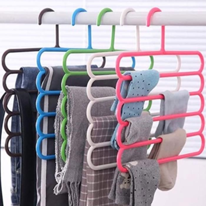 Organiseur de rangement - GENERIC - Multi-couches - Antidérapant - Plastique - Couleur aléatoire