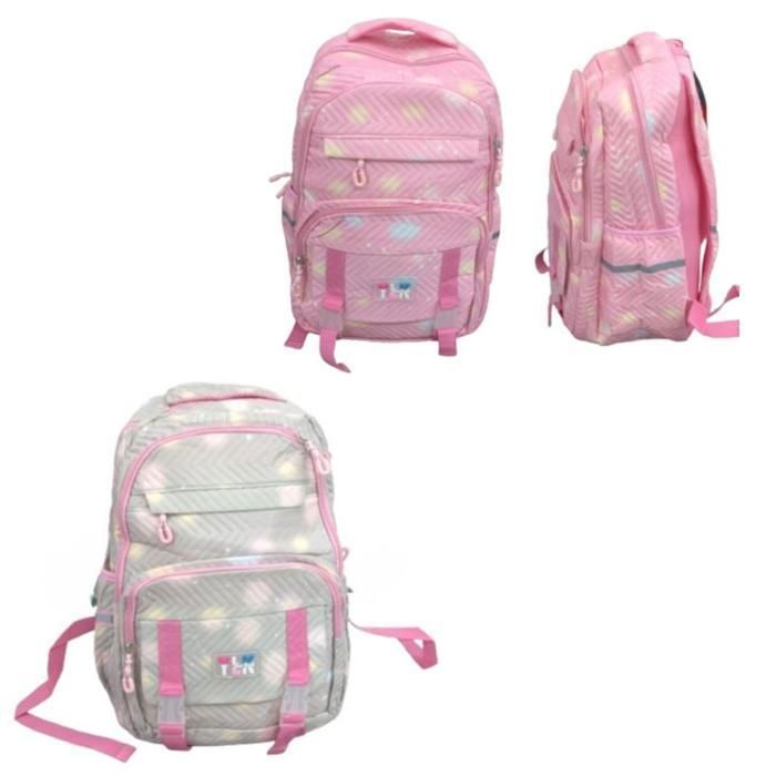 Sac à dos grande capacité femme et adolescente (Couleur aléatoire)