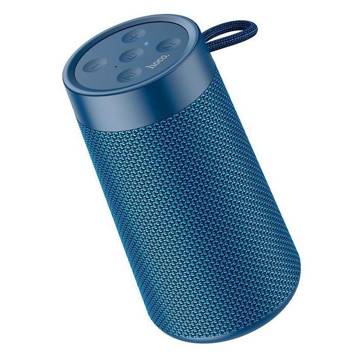 Hoco- HC13 Haut Parleur Sans Fil Son Puissant - Bluetooth 5.0 - Antichoc - Bleu