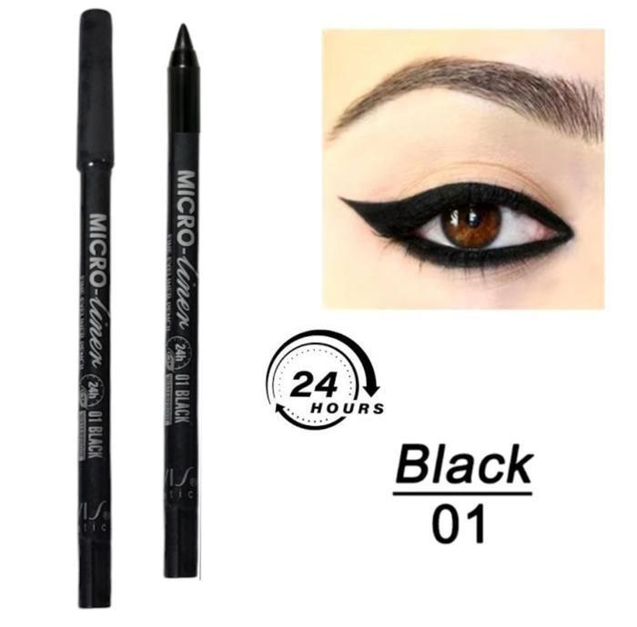 Eye liner - Micro-Liner - Noir - Waterproof - Application facile - Couleur intense