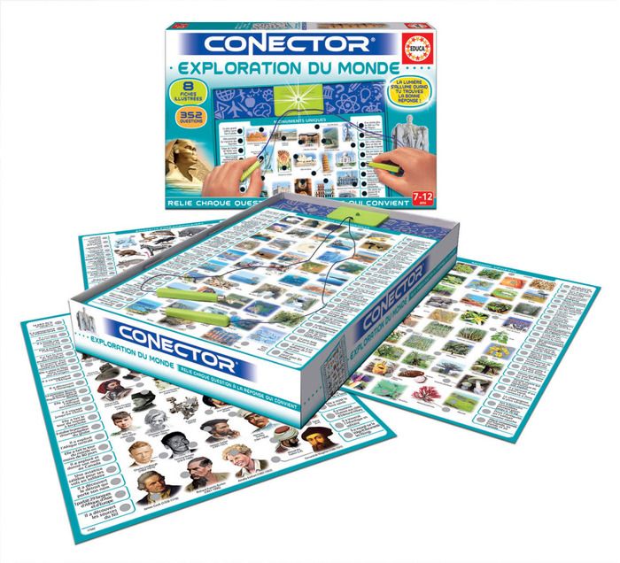 Jeu d'apprentissage - Conector Exploration Du Monde