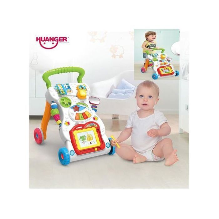 Trotteur marcheur évolutif pour bébé : 6 mois et plus