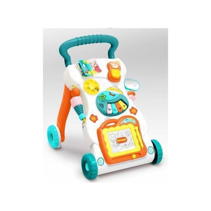 Trotteur Musical Évolutif pour Enfants, pour apprendre à marcher et à jouer