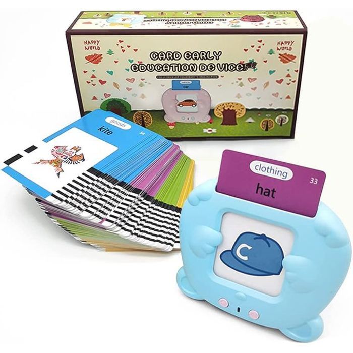 Cartes Flash Parlantes, un outil éducatif pour l'apprentissage des mots