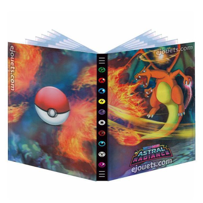 Album de cartes  grand format : 432 cartes - Dracaufeu 3D