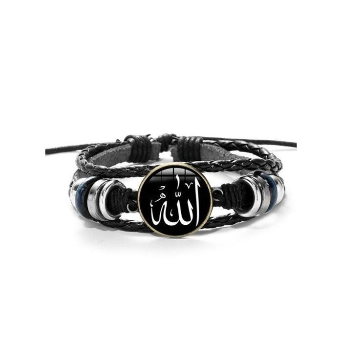 Bracelet naruto en cuir - accessoires de bijoux musulmans