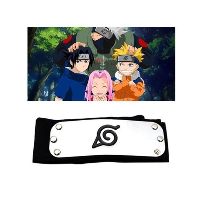 Bandeau naruto shippuden - ninja anime manga - for otaku