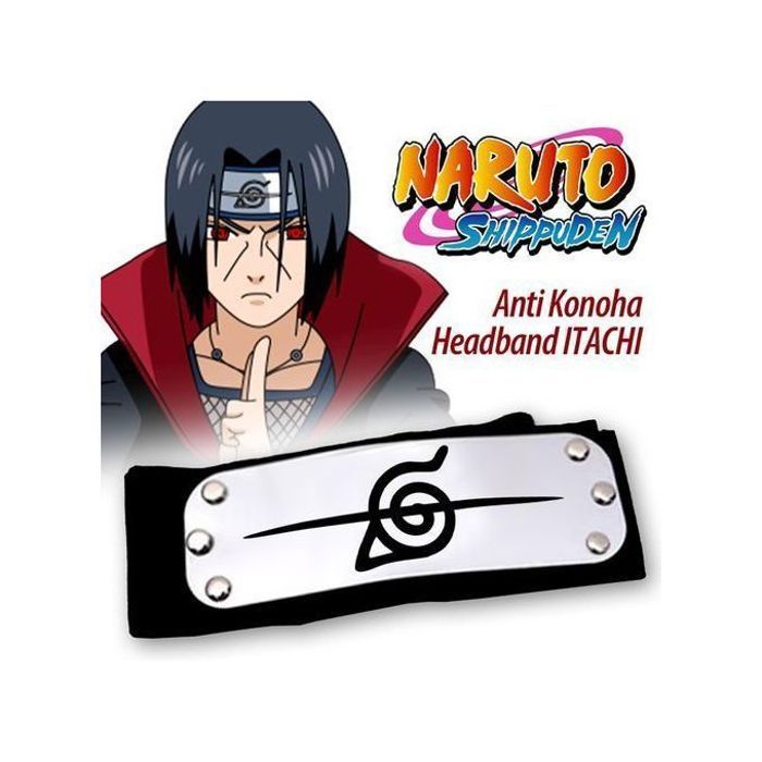 Bandeau naruto - anti konoha - itachi - shippuden - cosplay
