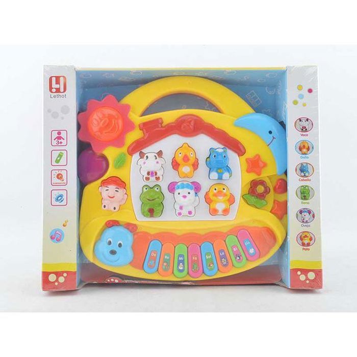 Piano musical avec sons d'animaux