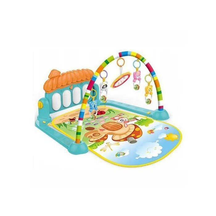 Tapis de jeux babygym sport fitness avec piano pour bébé