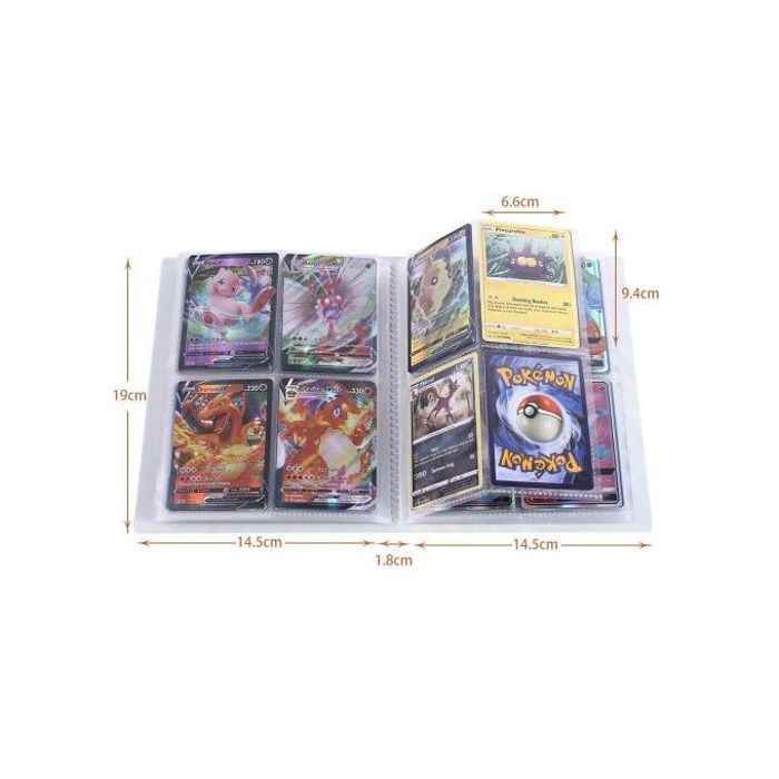 Album de collection cartes pokémon - 240 pièces