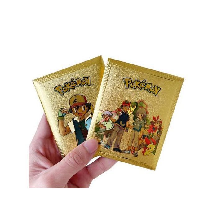 Pack 10 cartes dorée / gold first edition
